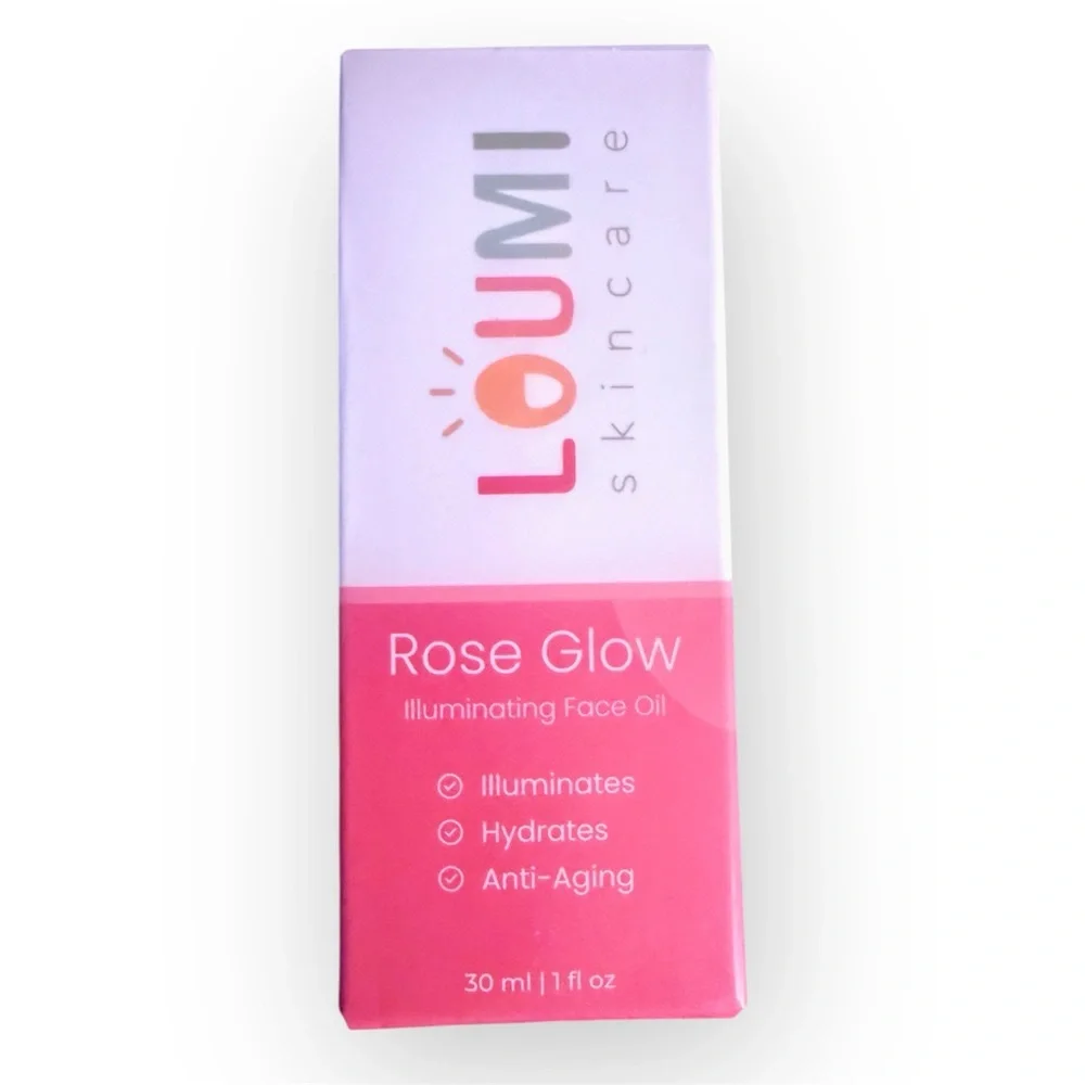 LOUMI BEAUTY‎ Rose Glow Illuminating Oil 30.0 ml/Full Sized, New in Box